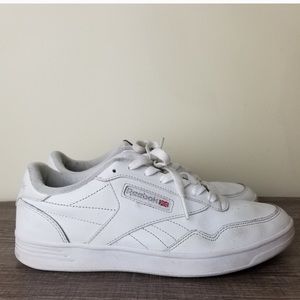 Reebok club c white sneakers